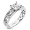 Engagement Ring in 18k Gold with Diamonds