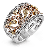 Right Hand Ring in 18k Gold with Diamonds
