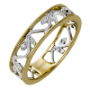Right Hand Ring in 18k Gold with Diamonds