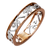 Right Hand Ring in 18k Gold with Diamonds