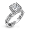 Wedding Set in 18k Gold with Diamonds
