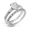 Wedding Set in 18k Gold with Diamonds