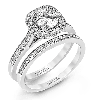 Wedding Set in 18k Gold with Diamonds