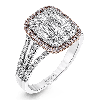 Right Hand Ring in 18k Gold with Diamonds
