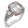 Right Hand Ring in 18k Gold with Diamonds