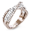 Right Hand Ring in 18k Gold with Diamonds