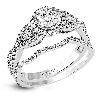 Wedding Set in 18k Gold with Diamonds