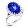 Color Ring in 18k Gold with Diamonds