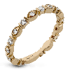 Right Hand Ring in 18k Gold with Diamonds