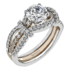 Wedding Set in 18k Gold with Diamonds