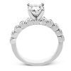 Engagement Ring in 18k Gold with Diamonds