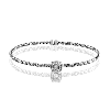 Bangle in 18k Gold with Diamonds