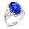 Color Ring in 18k Gold with Diamonds