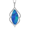 Color Pendant in 18k Gold with Diamonds
