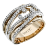 Right Hand Ring in 18k Gold with Diamonds