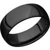 Zirconium 8mm domed band
