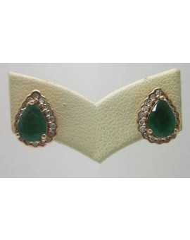 14K W/G EARR 0.21 DIA 1.00 NE |E|