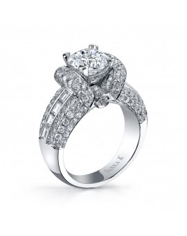 Ultra Lux Cascade Bridal Ring Style 18AR988771DCZ