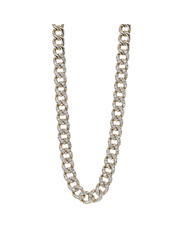 Necklace in 18k Gold with Diamonds