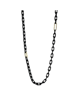 Gent Necklace in 18k Gold with Diamonds