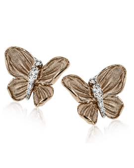 Earring in 18k Gold with Diamonds