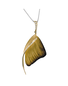 Pendant in 18k Gold with Diamonds