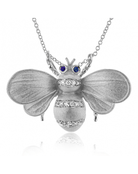 Pendant in 18k Gold with Diamonds