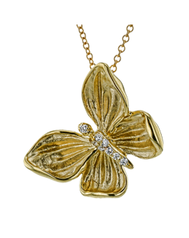 Pendant in 18k Gold with Diamonds