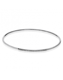 Bangle in 18k Gold with Diamonds