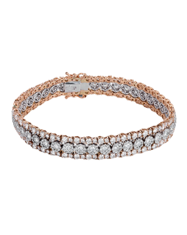 Bracelet in 18k Gold with Diamonds