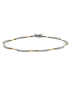 Bracelet in 18k Gold with Diamonds