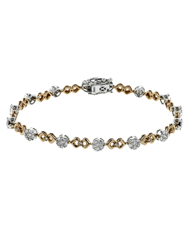 Bracelet in 18k Gold with Diamonds