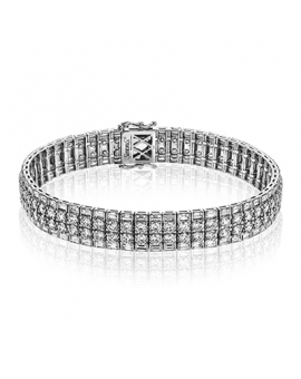 Bracelet in 18k Gold with Diamonds