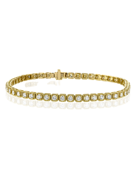 Bracelet in 18k Gold with Diamonds