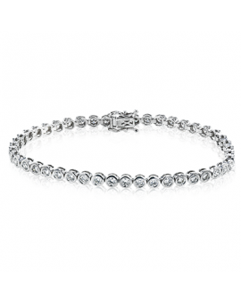 Bracelet in 18k Gold with Diamonds