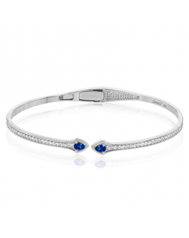 Color Bracelet in 18k Gold with Diamonds