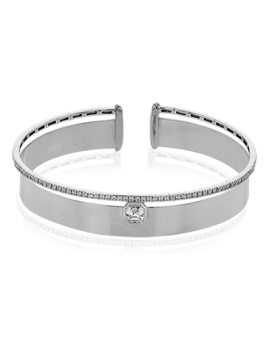 Bangle in 18k Gold with Diamonds
