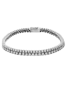 Bracelet in 18k Gold with Diamonds