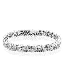 Bracelet in 18k Gold with Diamonds