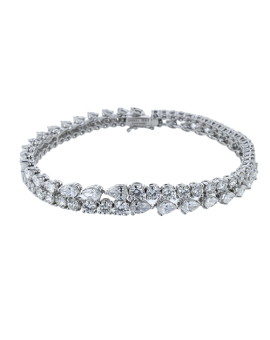 Bracelet in 18k Gold with Diamonds