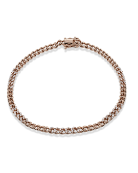 Bracelet in 18k Gold with Diamonds