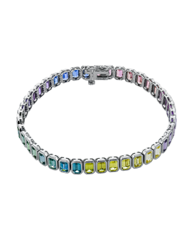 Color Bracelet in 14k Gold