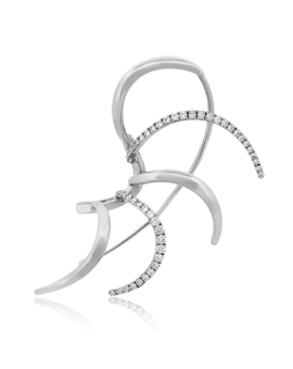 Earring in 18k Gold with Diamonds