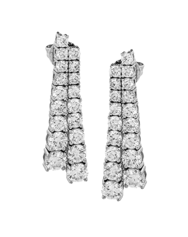 Earring in 18k Gold with Diamonds