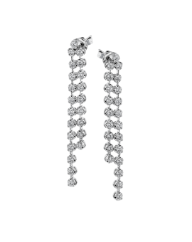 Earring in 18k Gold with Diamonds