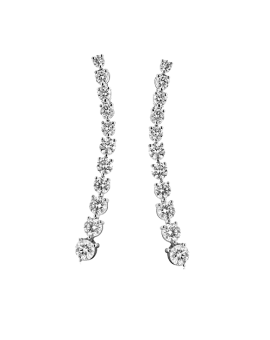 Earring in 18k Gold with Diamonds