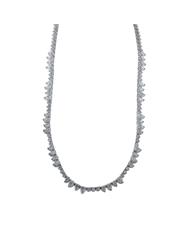 Necklace in 18k Gold with Diamonds