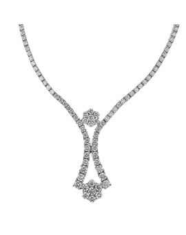 Necklace in 18k Gold with Diamonds