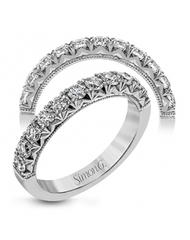 Anniversary Ring in 18k Gold with Diamonds