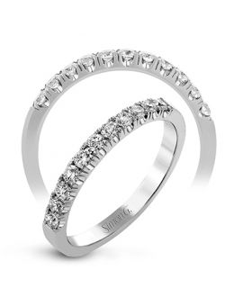 Anniversary Ring in 18k Gold with Diamonds